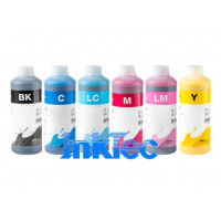 Комплект чорнил InkTec E0017 для Epson 6 по 1000мл Комплект чорнил InkTec E0017 для Epson 6 по 1000мл