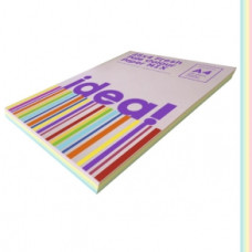 Набір кольорового паперу Pale Colour mix FRESH 25х4, А4 80 г/м 100л idea (22224)