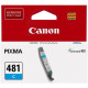 Картридж струменевий Canon CLI-481C Cyan (2098C001)