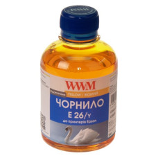 Чорнила WWM Epson XP-600, XP-605, XP-700, XP-800, 200г (Yellow) E26/Y