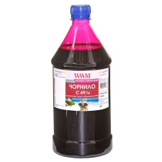 Чорнило WWM для Canon G1400, G2400, G3400, GI - 490M Magenta, 1000г водорозчинні