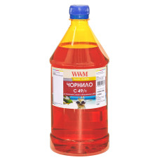 Чорнило WWM для Canon G1400, G2400, G3400, GI - 490Y, Yellow, 1000г водорозчинні