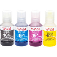 Комплект чорнил WWM 101 для Epson L4150, L4160, L6160, L6170, L6190, 140г х 4 (E101SET4) Комплект чорнил WWM 101 для Epson L4150, L4160, L6160, L6170, L6190, 140г х 4 (E101SET4)