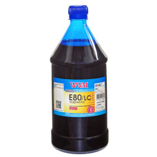 Чорнила WWM E80 для Epson L800, L805, L810,  L850,  L1800, 1л,  Light Cyan, E80/LC-4