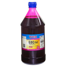 Чорнила WWM E80 для Epson L800, L805, L810,  L850,  L1800, 1л, Magenta, E80/M-4